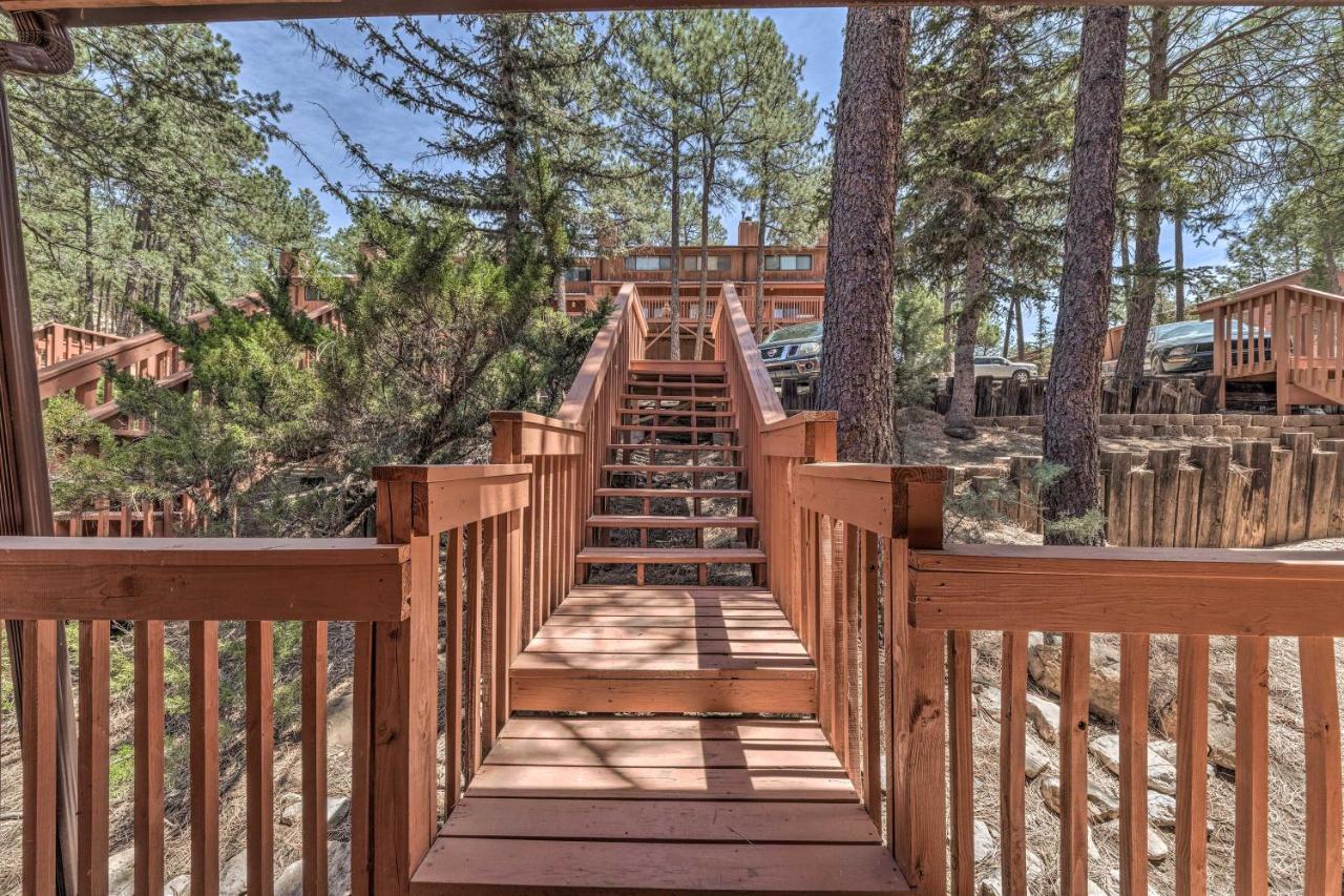 Forested Ruidoso Condo With Deck And Fireplace! Extérieur photo