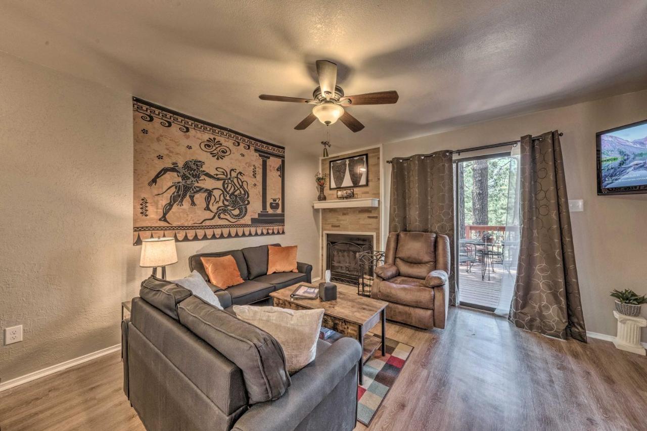 Forested Ruidoso Condo With Deck And Fireplace! Extérieur photo