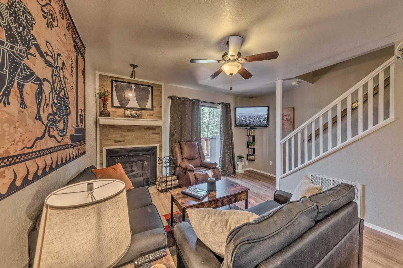 Forested Ruidoso Condo With Deck And Fireplace! Extérieur photo