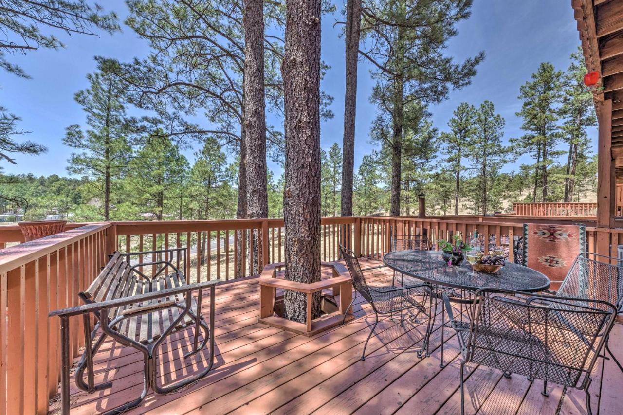 Forested Ruidoso Condo With Deck And Fireplace! Extérieur photo